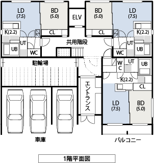 建築プラン 間取り図