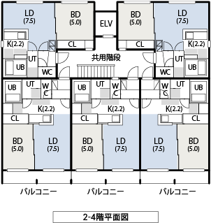 建築プラン 間取り図